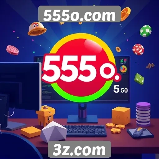 História e evolução do site de jogos 555o.com