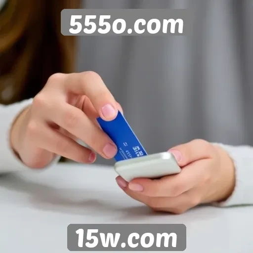 Métodos de pagamento aceitos pelo 555o.com