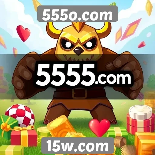 Variedade de jogos disponíveis no 555o.com